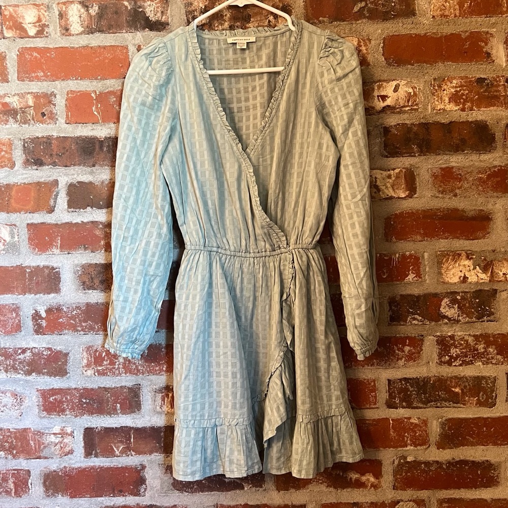 Like New! American Eagle Sage Green Mini Dress